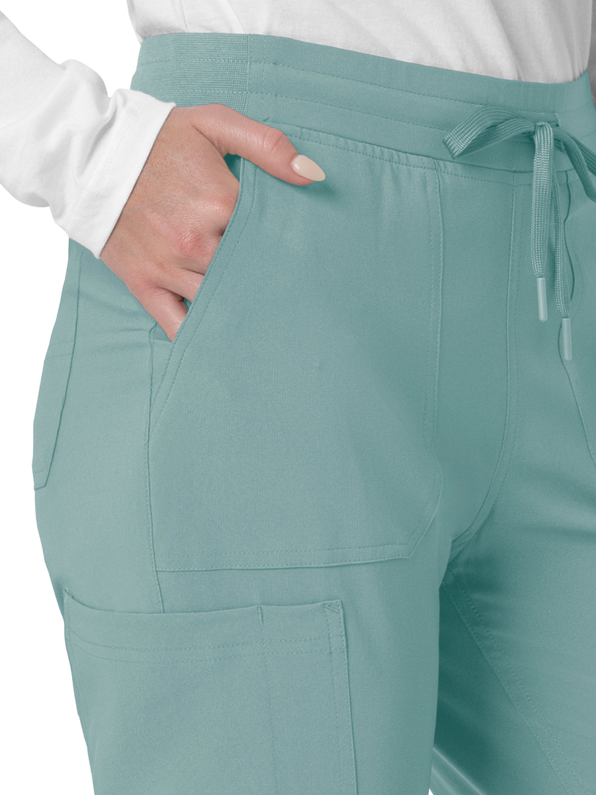 Women's Eight-Pocket Cargo Scrub Pant