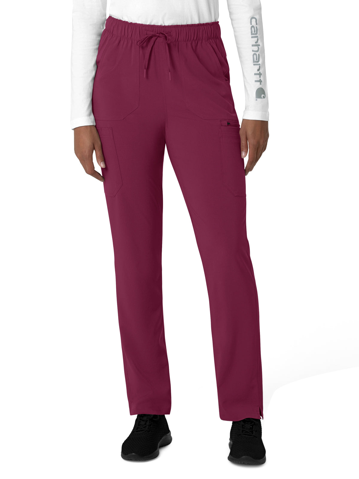 Women's Seven-Pocket Straight Leg Scrub Pant