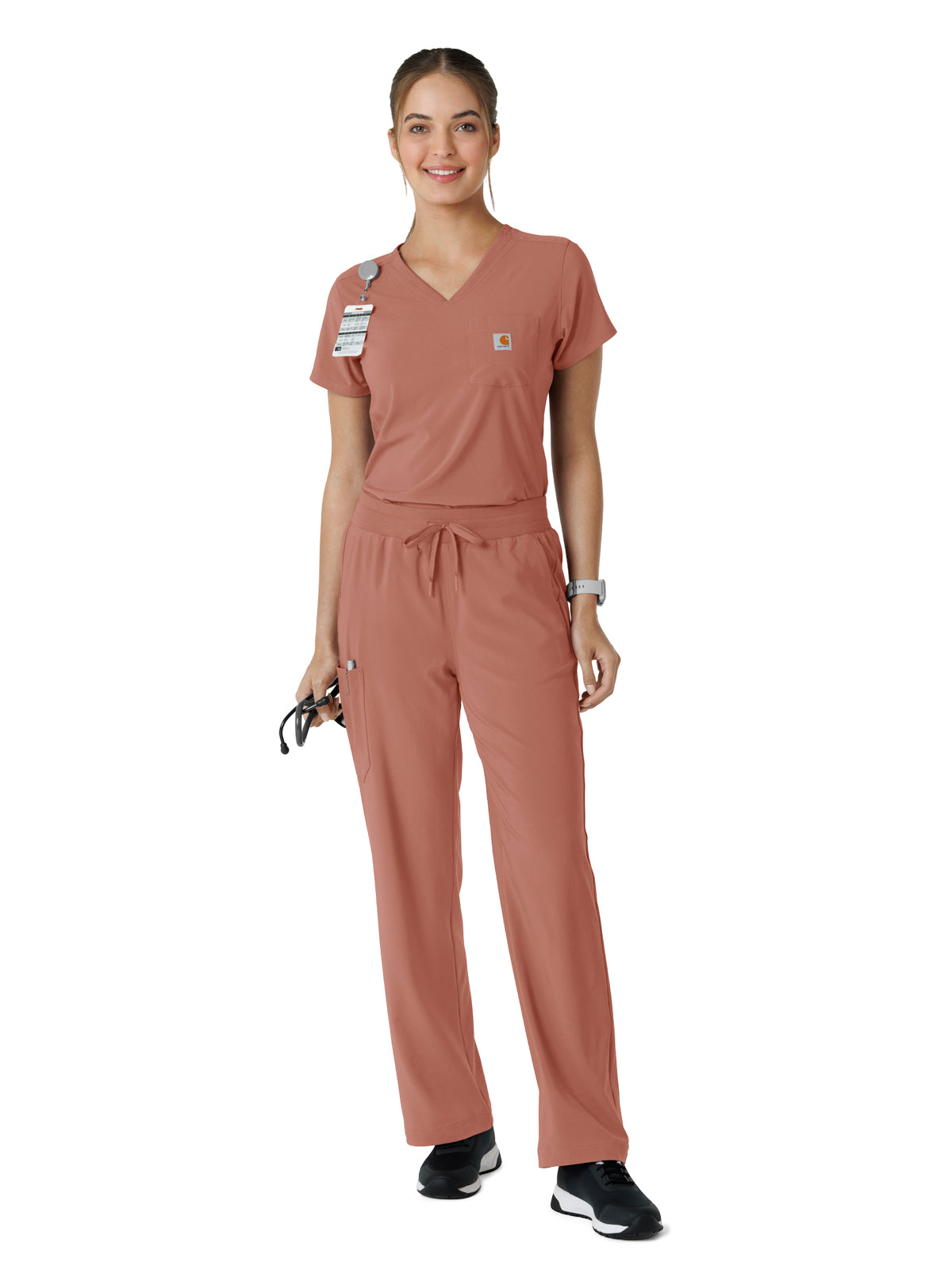 Women's Six-Pocket Boot Cut Scrub Pant