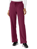 Women's Six-Pocket Boot Cut Pant - C53310 - Wine