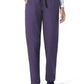 Unisex Six-Pocket Elastic Waist Pant - C55013 - Grape