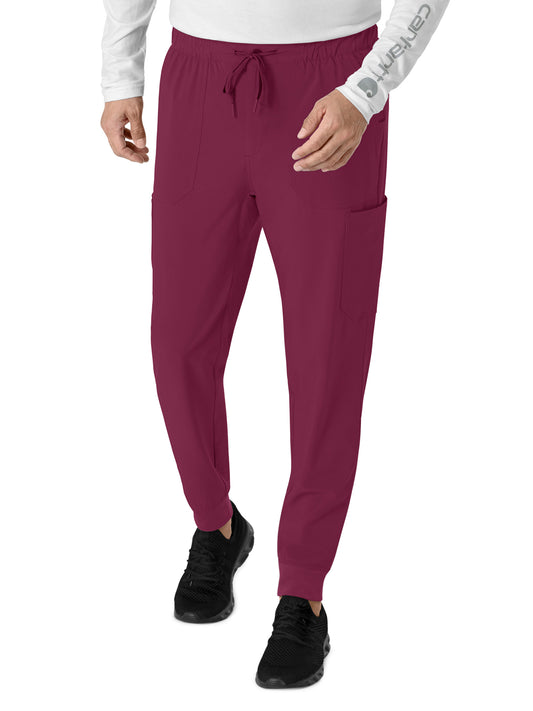 Men's Seven-Pocket Jogger Scrub Pant