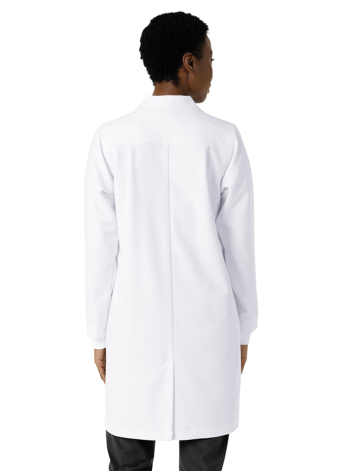 Women's Six-Pocket Long Lab Coat