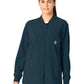 Women's Four-Pocket Modern Fit Shirt Jacket - C82210 - Navy