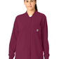 Women's Four-Pocket Modern Fit Shirt Jacket - C82210 - Wine