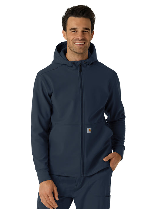 Men's Three-Pocket Bonded Fleece Hoodie