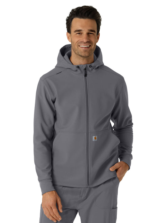 Men's Three-Pocket Bonded Fleece Hoodie