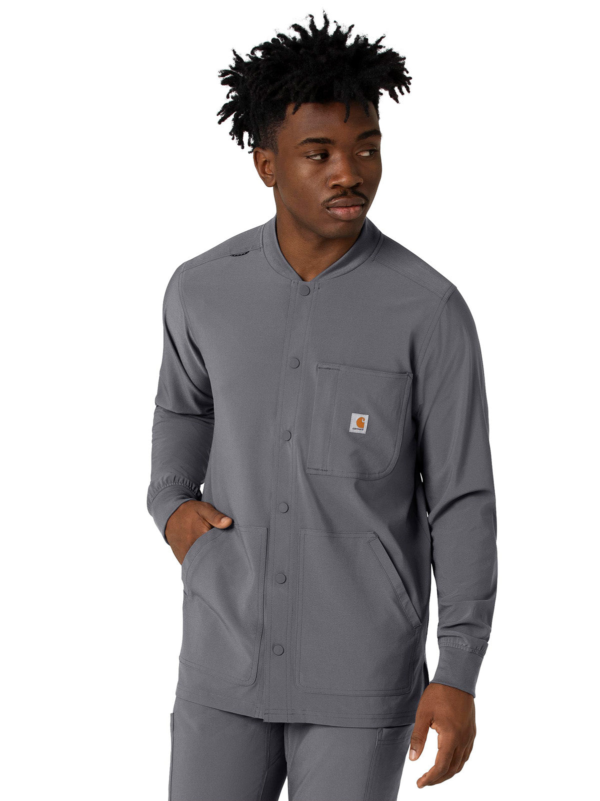 Men's Five-Pocket Modern Fit Shirt Jacket