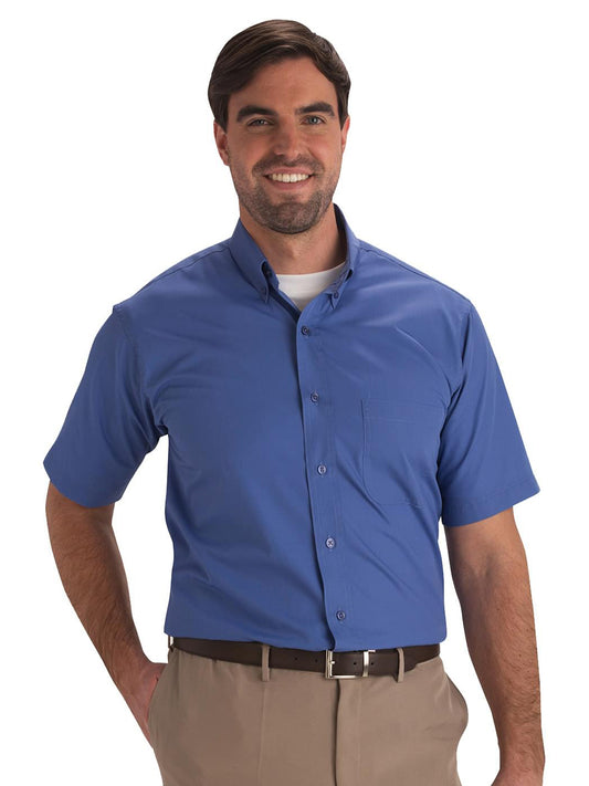 Men's Lightweight Short Sleeve Poplin Shirt