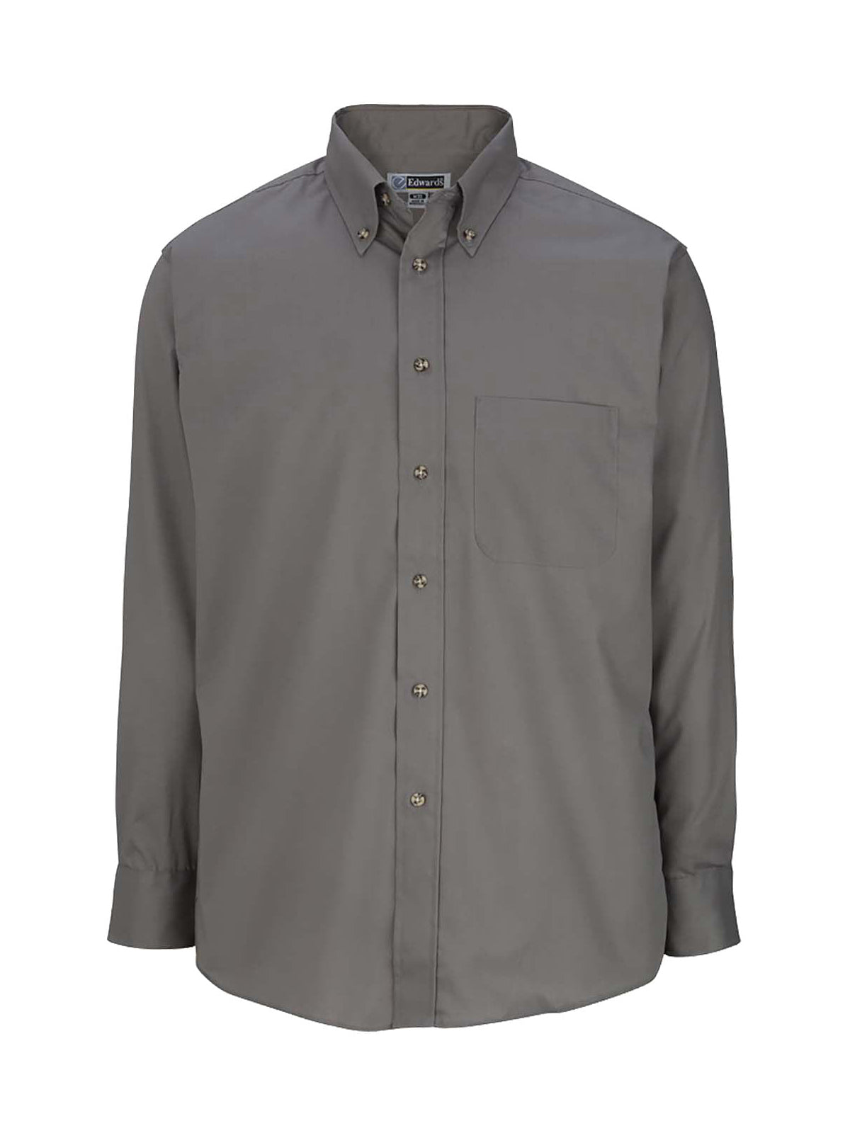 Men's One-Pocket Poplin-Long Sleeve