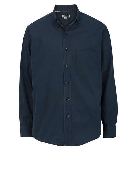 Men's Lightweight Long Sleeve Poplin Shirt