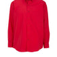 Men's Lightweight Long Sleeve Poplin Shirt - 1295 - Red