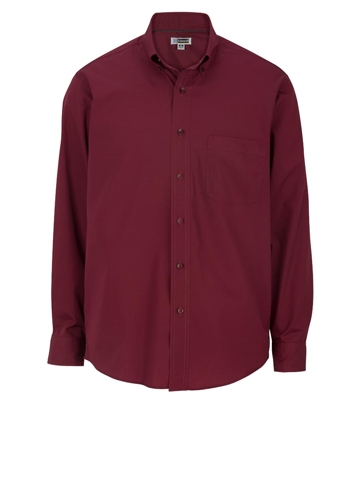 Men's Lightweight Long Sleeve Poplin Shirt