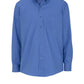 Men's Lightweight Long Sleeve Poplin Shirt - 1295 - French Blue