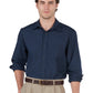 Men's 1-Pocket Essential Broadcloth Shirt - 1354 - Navy