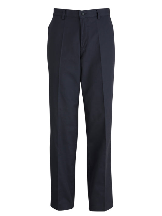 Men's Four-Pocket Chino Flat Front Pant - 2537 - Navy