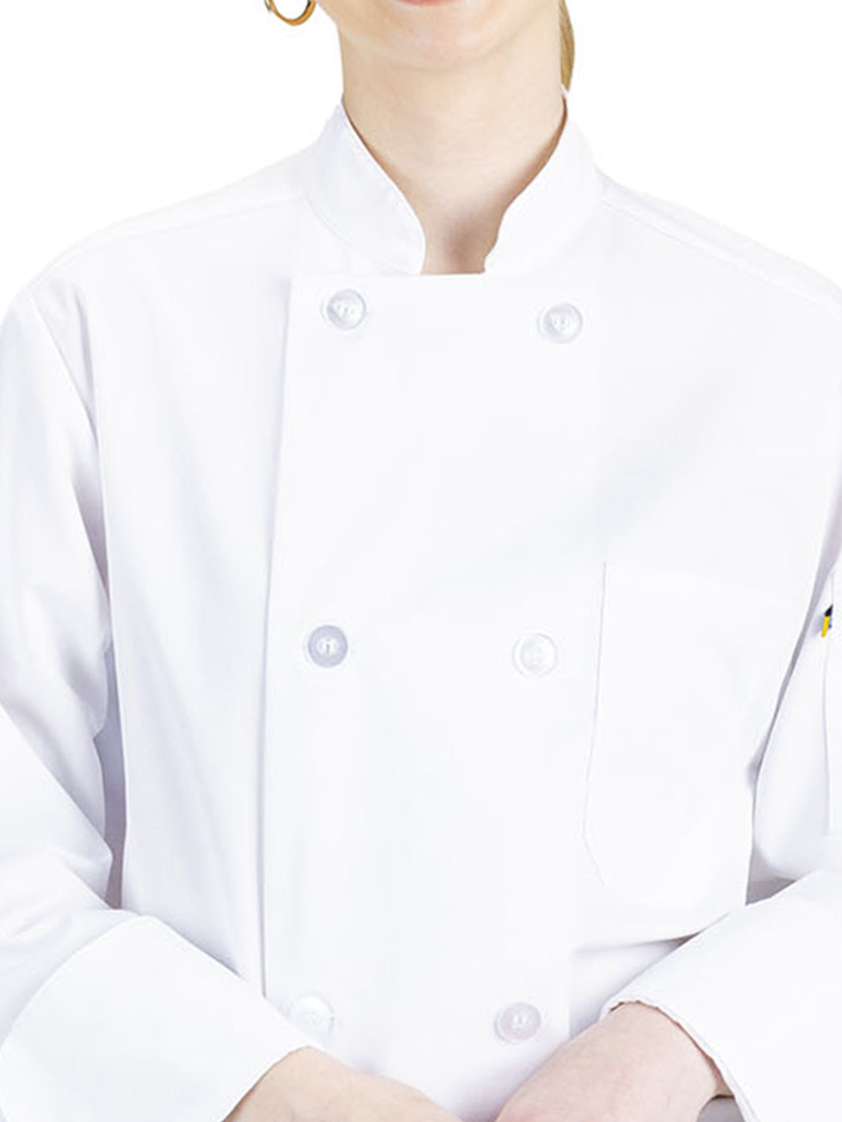 Unisex Casual 8-Button Chef Coat