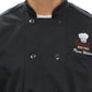 Unisex Long Sleeve Mesh Back Chef Coat