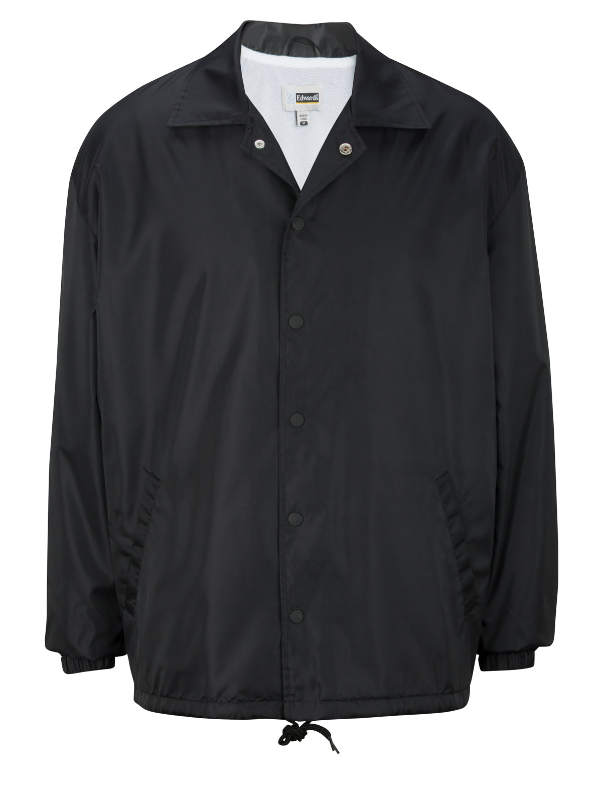 Unisex 2-Pocket Coach's Jacket - 3430 - Black