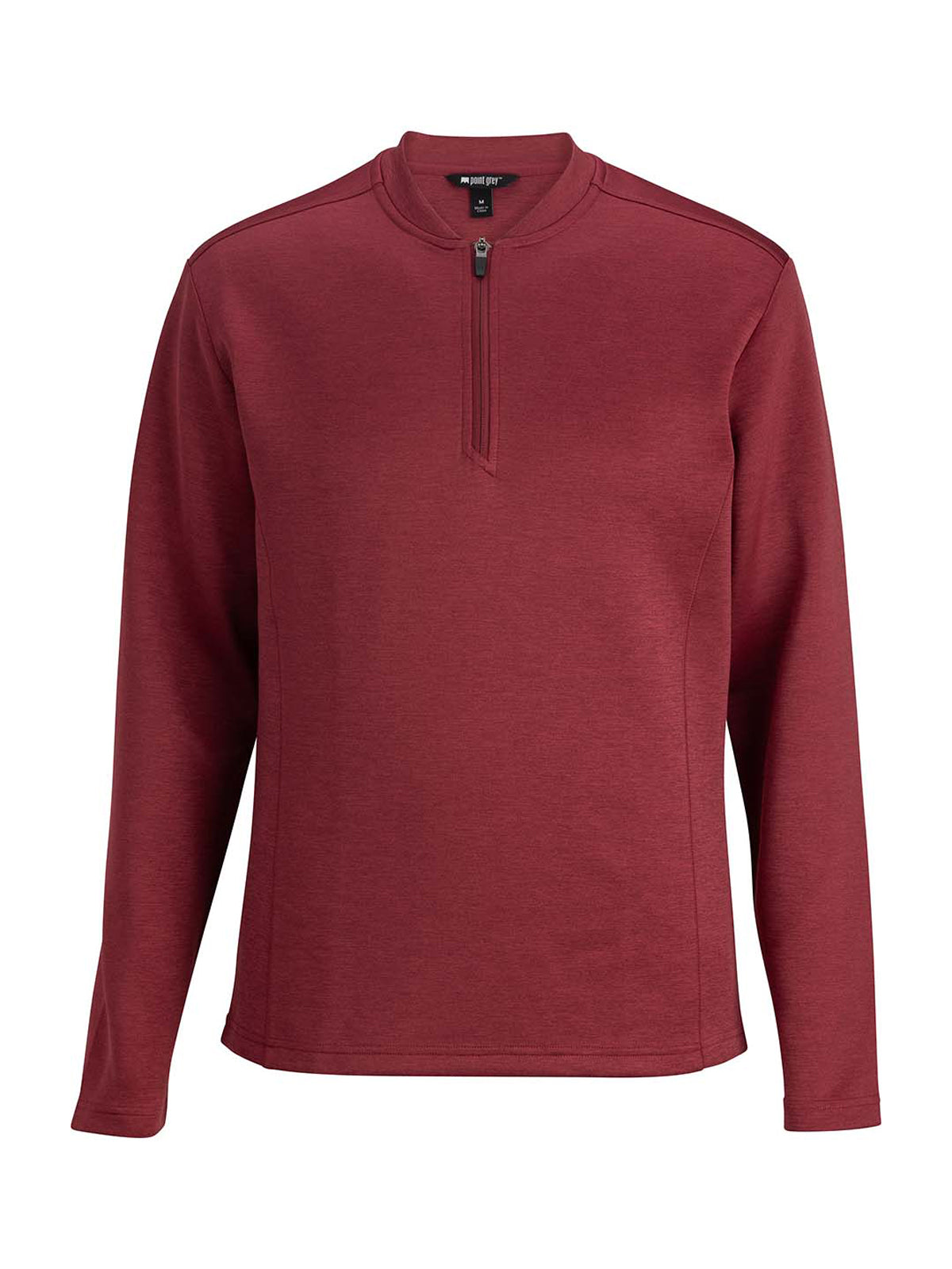 Men's Pocketless Quarter Zip Sweater