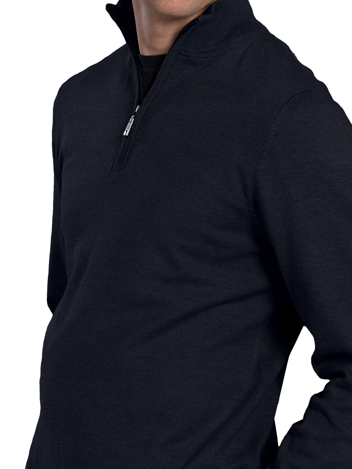 Unisex Quarter-Zip Sweater