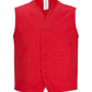 Unisex Twill Vest - 4106 - Red
