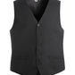 Men's Six-Pocket Polyester Vest - 4490 - Black