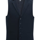 Men's Two-Pocket Dress Lapel Vest - 4496 - Dark Navy