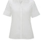 Women's Short Sleeve Lightweight Poplin Shirt - 5245 - White