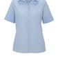 Women's Short Sleeve Lightweight Poplin Shirt - 5245 - Blue