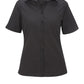 Women's Short Sleeve Lightweight Poplin Shirt - 5245 - Steel Grey