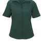Women's Short Sleeve Lightweight Poplin Shirt - 5245 - Hunter