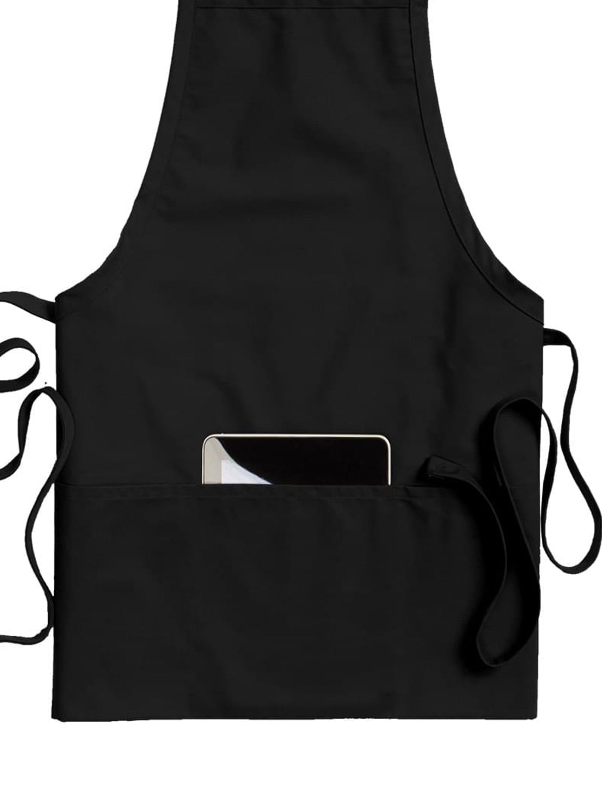 Unisex 3-Pocket Bib Apron