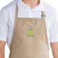 Unisex 3-Pocket Bib Apron