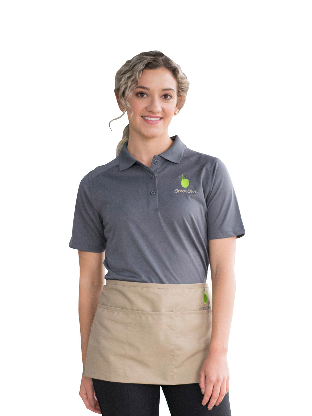 Unisex 3-Pocket Waist Apron