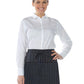 Unisex Two-Pocket Half Bistro Apron - 9007 - Black Stripe
