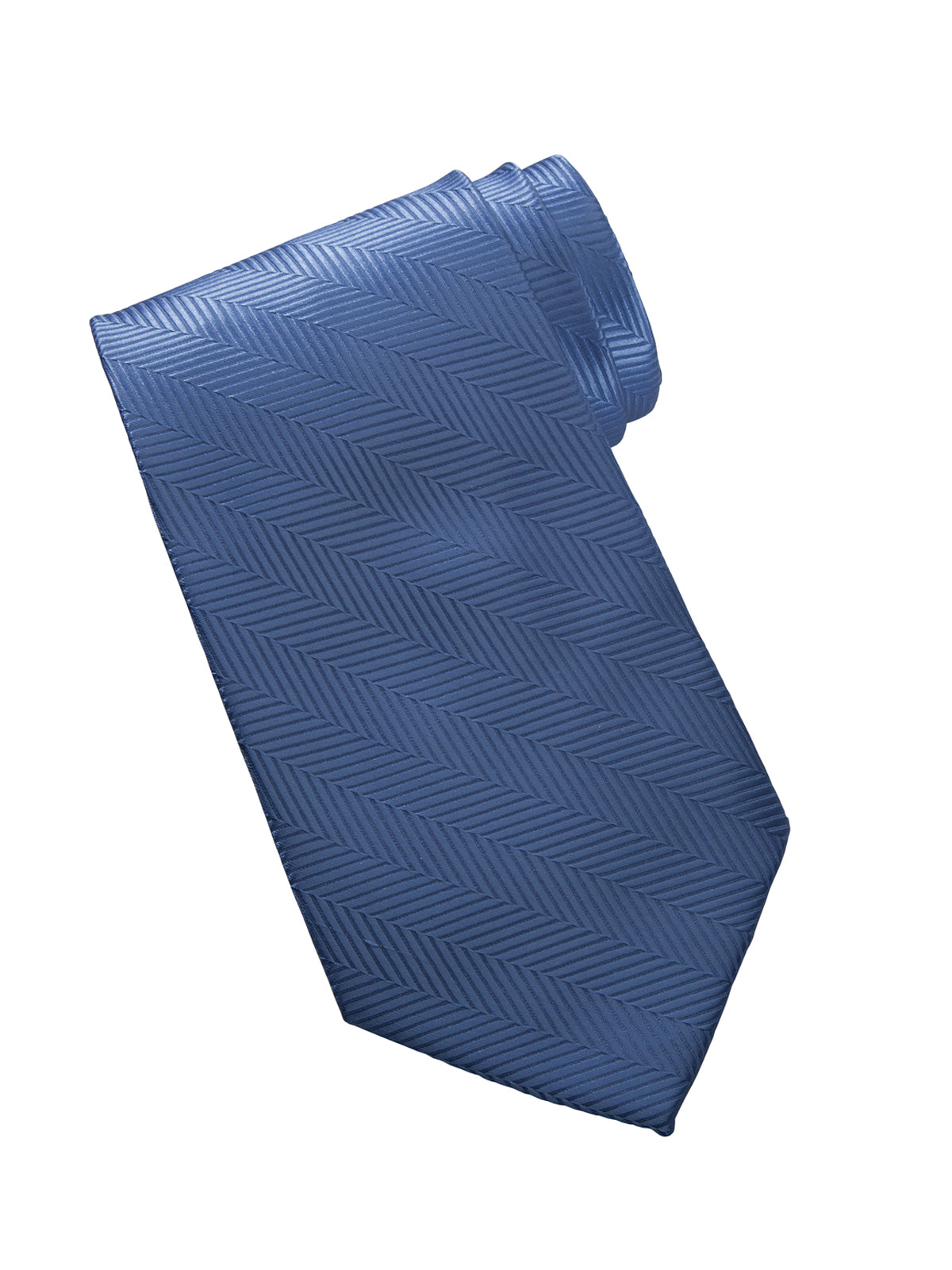 Men's Herringbone Tie - HB00 - Blue