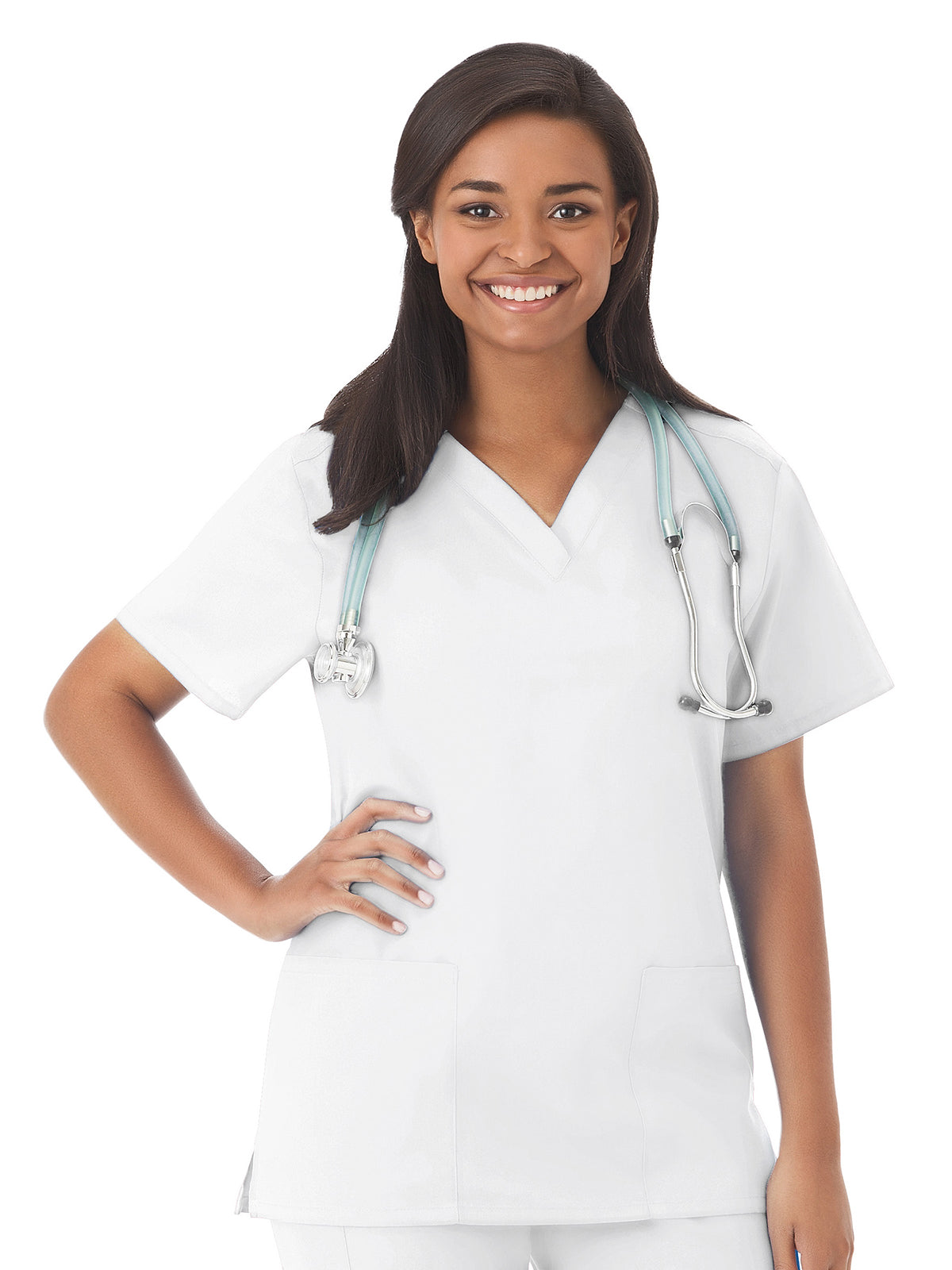 Women's 2-Pocket Scrub Top