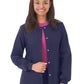 Women's Warm-Up Scrub Jacket - 14740 - Navy
