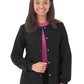 Women's Warm-Up Scrub Jacket - 14740 - Black