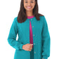 Women's Warm-Up Scrub Jacket - 14740 - Teal