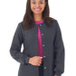 Women's Warm-Up Scrub Jacket - 14740 - Charcoal