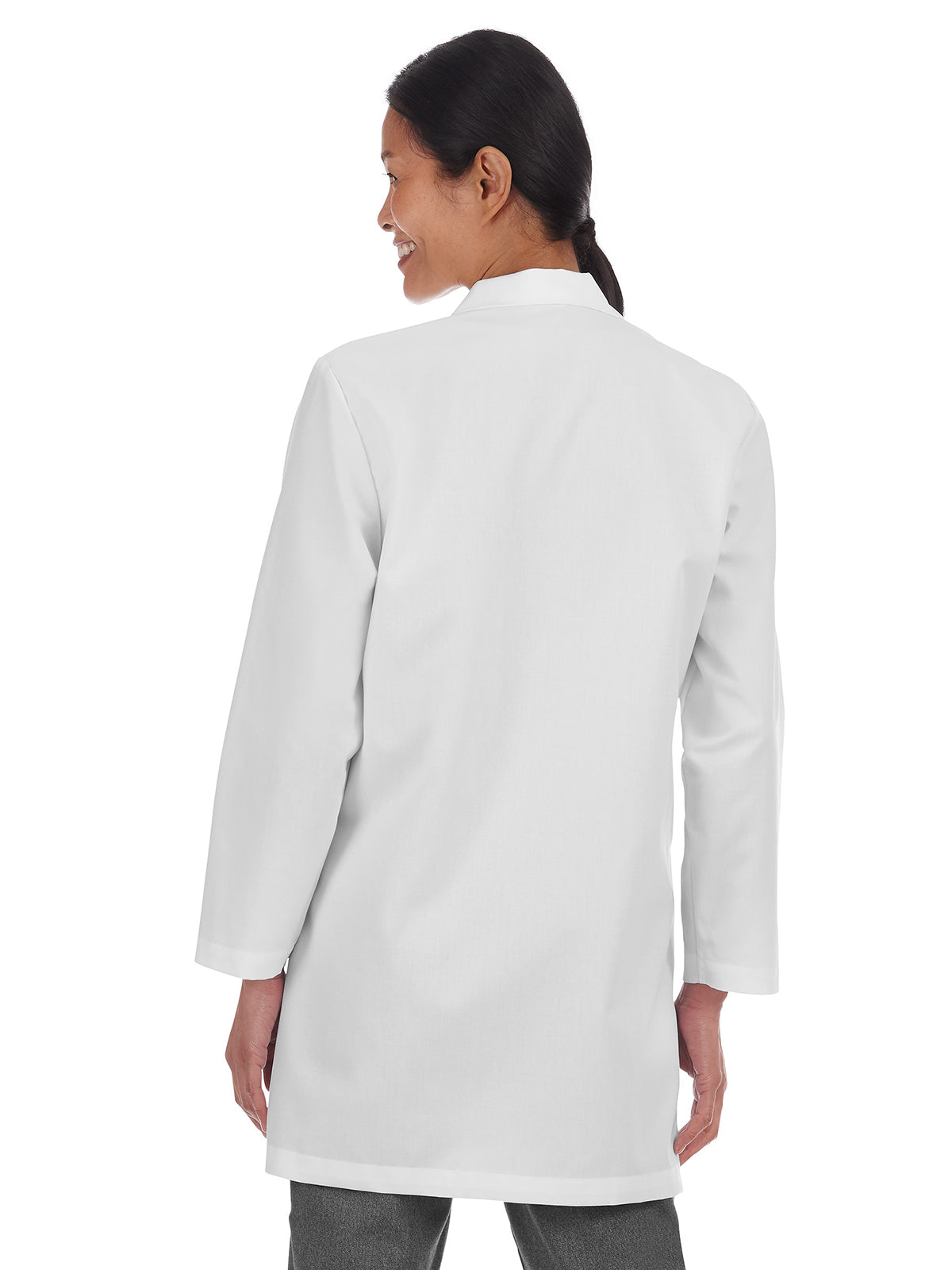 Women's Three-Pocket 33" Slim Mid-Length Lab Coat