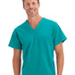 Unisex 1-Pocket V-Neck Top - 2200 - Teal
