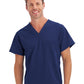 Unisex 1-Pocket V-Neck Top - 2200 - New Navy