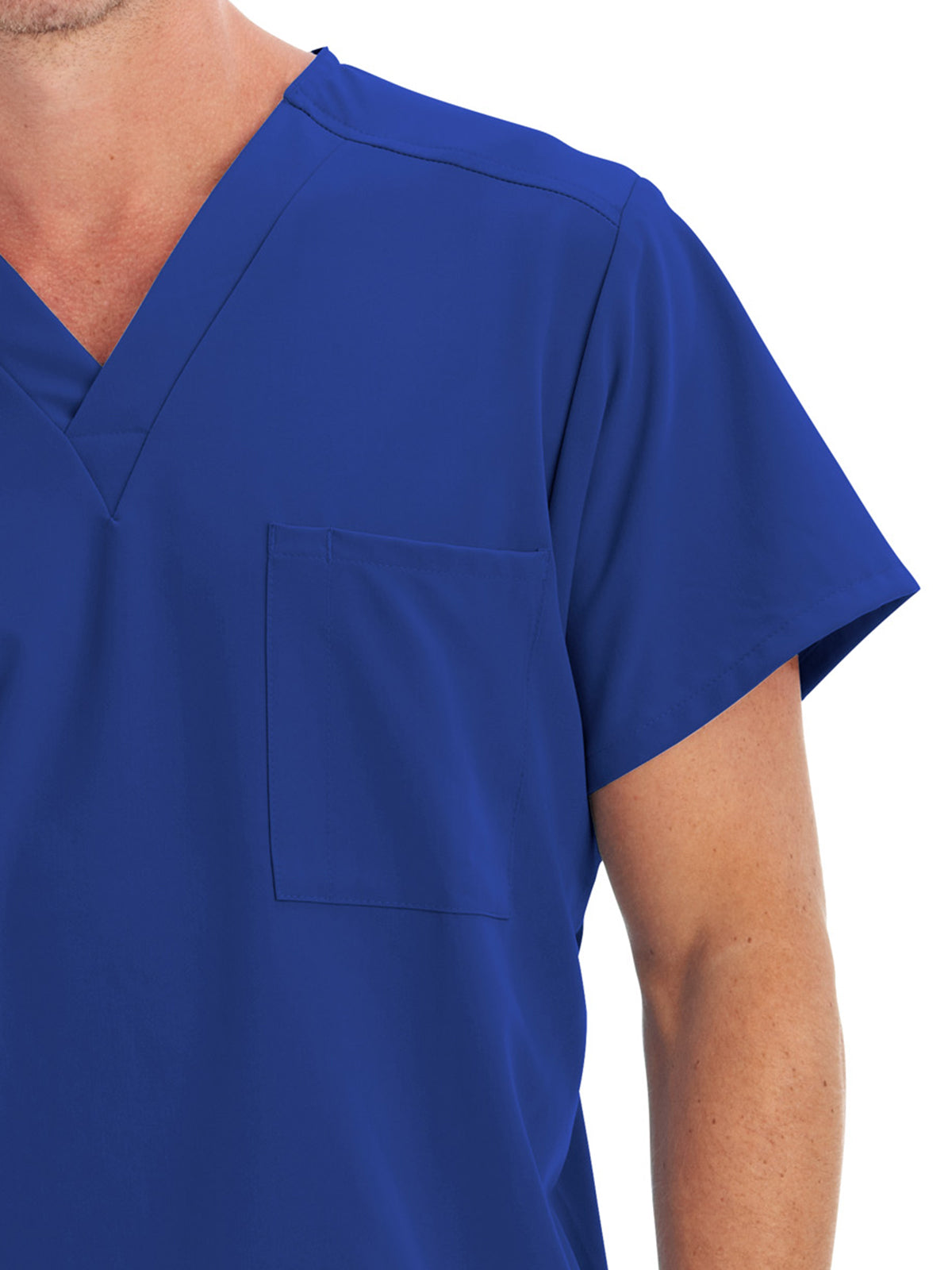 Unisex 1-Pocket V-Neck Scrub Top