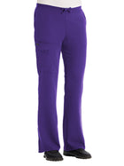 Women's 2-Pocket Elastic Waist Pant - 2249 - Purple