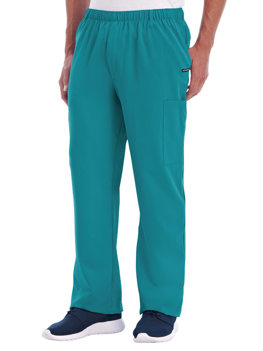 Men's 7-Pocket Full Elastic Scrub Pant