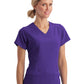 Women's 5-Pocket Mock Wrap Top - 2306 - Purple