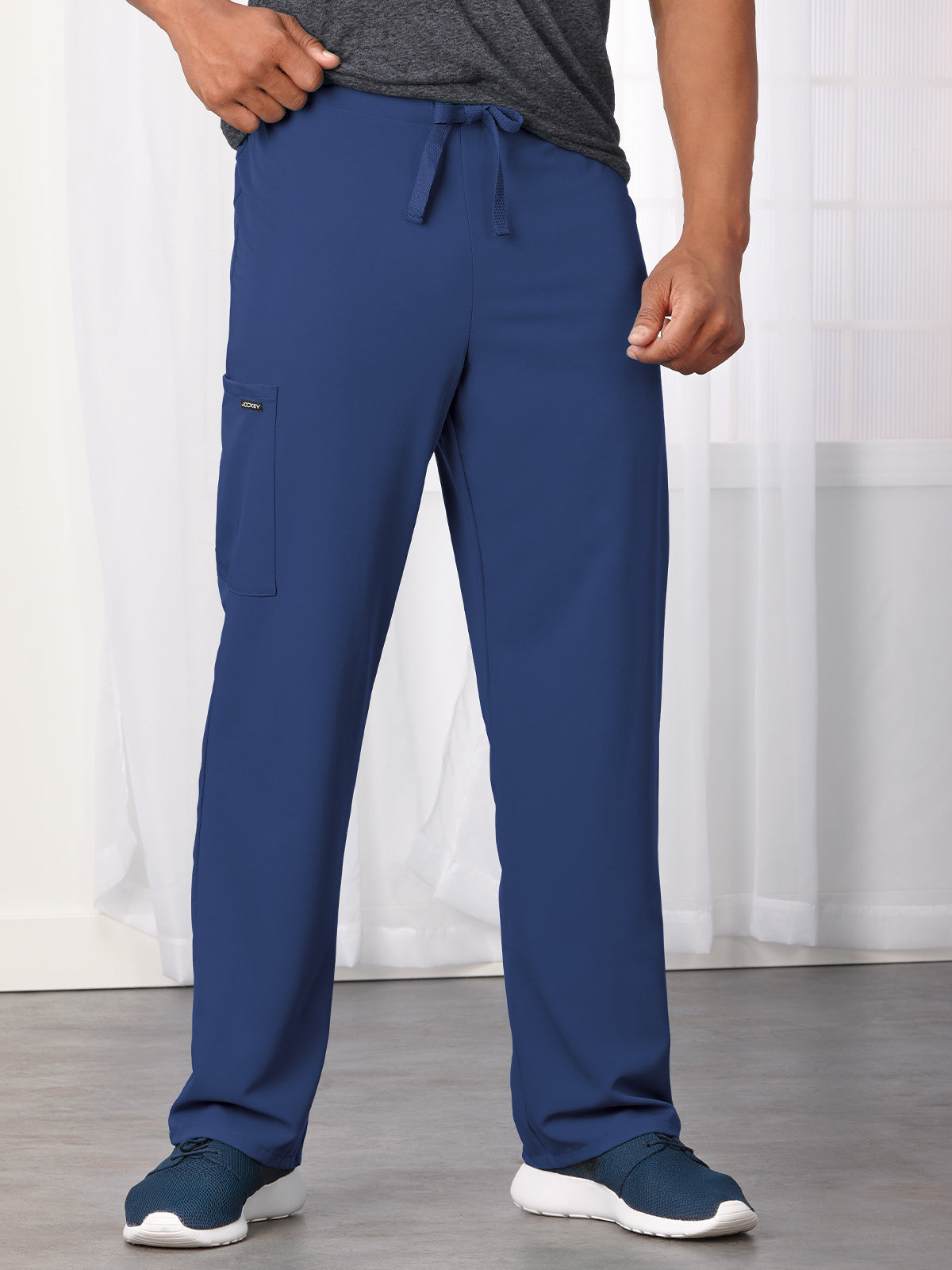 Unisex 2-Pocket Drawstring Scrub Pant